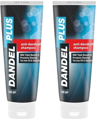 UNISVET Dandel Plus Anti-Dandruff Shampoo | 100 g (Pack Of 2)(200 ml)