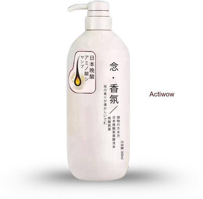 ACTIWOW Sakura Japanese Shampoo With Rice Water, With Jasmine Scent(300 ml)