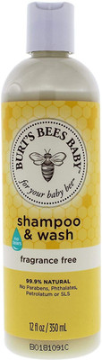 Burt's Bees Baby Shampoo & Wash(350 ml)