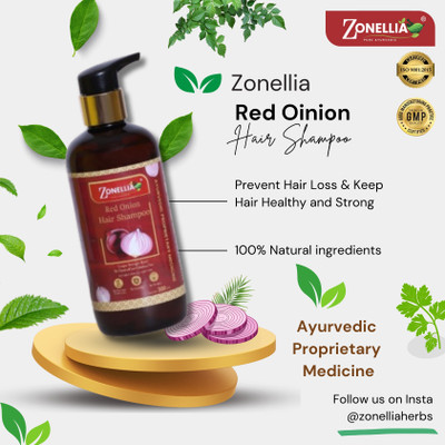 ZONELLIA Onion Shampoo_300ml(600 ml)