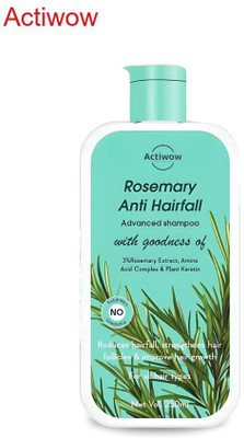 ACTIWOW Rosemary Shampoo For Enhancing Hair Health and Reducing Fall(300 ml)