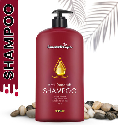 smartdrops Smooth & Silky Anti-Dandruff Shampoo(1 L)