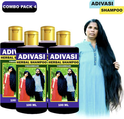 Adivasi Neelambari best ayurvedic herbal Shampoo (400 ml)(401 ml)