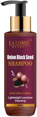 La'Conde Beauty Onion Black Seed Shampoo For Fresh, Strong Hair (100ml) Pack of 1(100 ml)