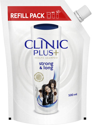 Clinic Plus STRONG & LONG SHAMPOO REFILL PACK (500 ml)