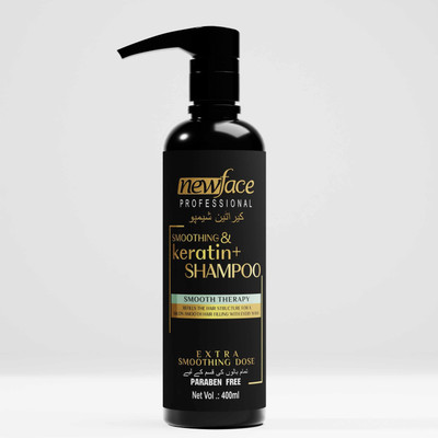 New Face Professional Smoothing And Karatin+Shampoo(400 ml)