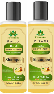 Premium Khadi Natural Honey & Lemon Shampoo(420 ml)