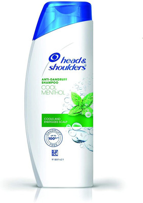 Head and Shoulders Cool Menthol, Anti Dandruff Shampoo(340 ml)