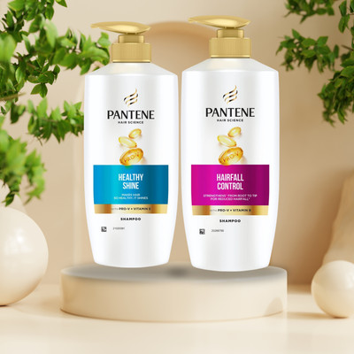 PANTENE Hair Science Silky Smooth Shampoo with Vitamin E (650 ml) 016(650 ml)