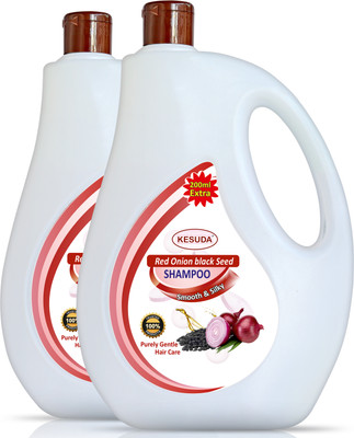 KESUDA Advanced Onion Shampoo for Hairgrowth and Anti Dandruff(2 L)