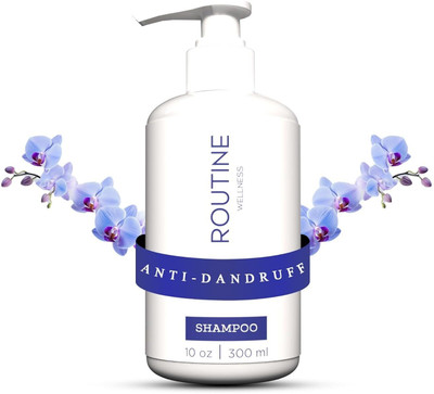 Routine Wellness Anti Dandruff Shampoo - For Straightening, Repair, Nourishment for Men & Women(300 ml)