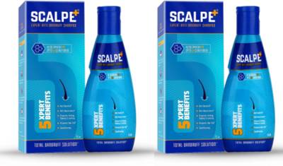 scalpe plus Anti Dandruff Shampoo 75 ml 75ML X 2 Price History