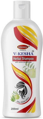 Parasmani V-KESHA HERBAL SHAMPOO WITH EXTRA CONDITIONER(200 ml)