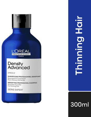L'Oréal Professionnel Density Advanced Shampoo For Thinning Hair | Visibly Increases Volume(300 ml)