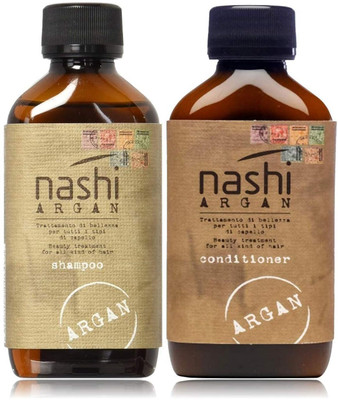 Nashi Argan Hair Care Combo Shampoo 200ml & Conditioner Combo Set(200 ml)
