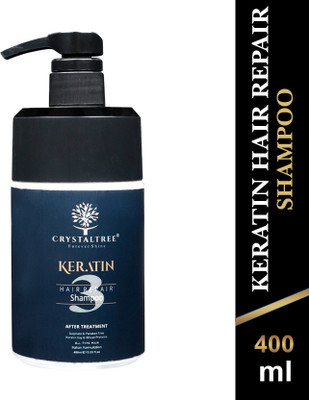 CRYSTALTREE Crystal Tree Keratin Hair Repair Shampoo(400 ml)