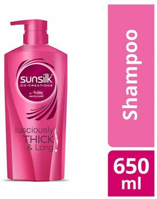 SUNSILK LUSCIOUSLY 650 ML THICK & LONG SHAMPOO 1 PCS(650 ml)