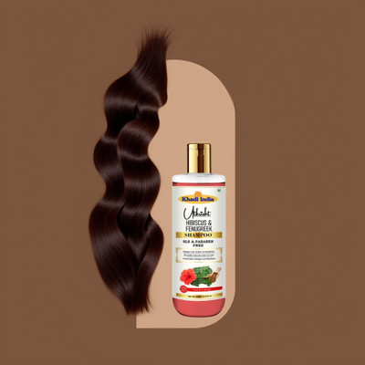 Utkrisht Khadi Hibiscus Fenugreek Shampoo to Lock Moisture and Vitality(200 ml)