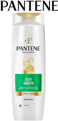 PANTENE Hair Science Silky Smooth Shampoo with Vitamin E (A.K1)(340 ml)