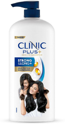 Clinic Plus Strong & Long, with Milk Protein, Hairfall Control Shampoo, for Daily Use(1200 ml)