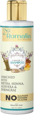Romalia Ayurvedic Hair Fall, Dandruff & Scalp Acne Shampoo(200 ml)