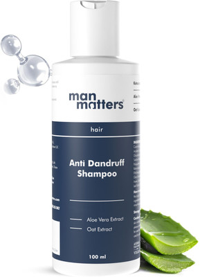 Man Matters Advanced Anti-Dandruff Shampoo | Reduces Flaking, Itching, Irritation & Dry skin(100 ml)