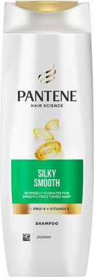 PANTENE Hair Science Silky Smooth Shampoo with Vitamin E(180 ml)