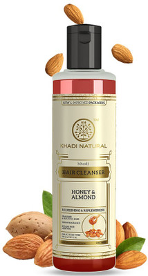 KHADI NATURAL Honey & Almond Cleanser/Shampoo(210 ml)