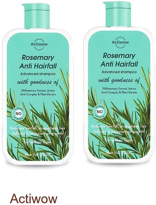 ACTIWOW Rosemary Shampoo For Reducing Frizz and Strengthening Weak Hair A001(500 ml)