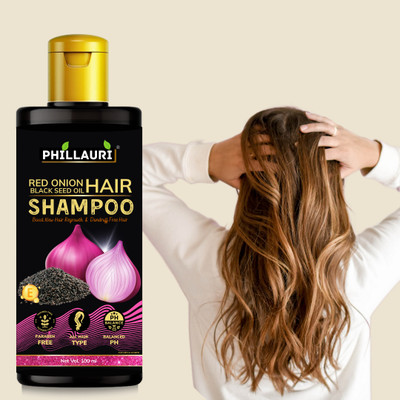 Phillauri Red Onion Blackseed Shampoo for Hair fall control & Hair Growth(200 ml)
