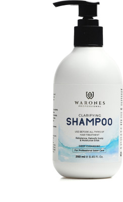 WARONES Keraplus Clarifying Shampoo for Rebalance, Detoxify Scalp & Moisturize Ends(250 ml)