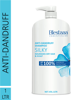 blestaaa essentialss Anti-Dandruff Shampoo Gently Cleanses, Soothes Itchy Scalp & Fights Flakes.(1 L)