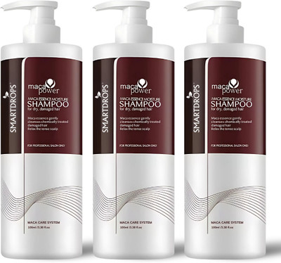 smartdrops Shampoo Extract Moisturizing Deep Repair Smooth Shampoo for Dry & Damaged Hair(300 ml)