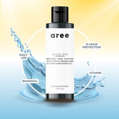 Aree Elixir Rebalancing Clay Shampoo | Rhassoul + Mineral Detox for Oily to Normal Scalp(200 ml)