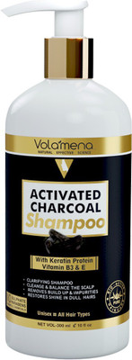 Volamena Activated charcoal shampoo(300 ml)