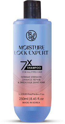 Blislis 7X-Shampoo for Frizzy,Dry,Damage Repair & Smooth,Silky Hair for women and men(250 ml)