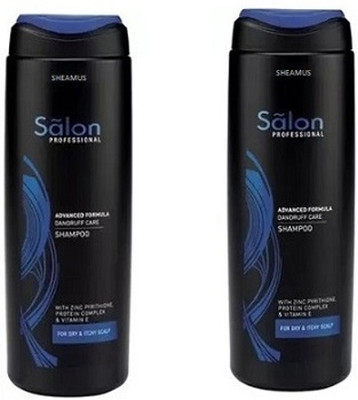 Sheamus SALON PROFESSIONAL ADVANCE FORMULA DANDRUFF CARE SHAMPOO pack of 2 (400 ml)(400 ml)