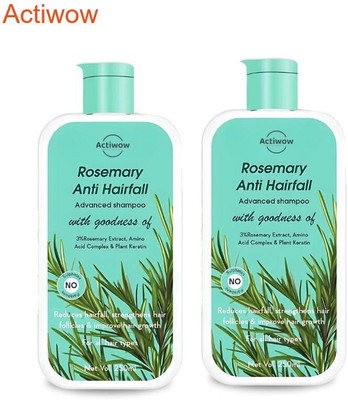 ACTIWOW Rosemary Shampoo For Fuller, Thicker Hair A001(500 ml)