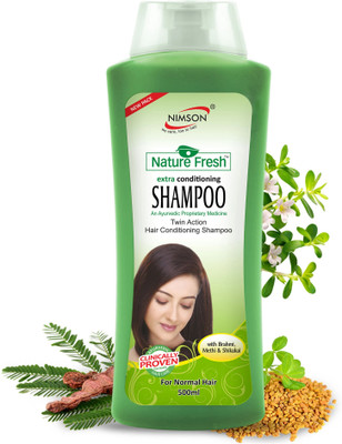 Nimson Nature Fresh Shampoo With Brahmi & Methi For Improves Hair Fall & Damage Hair(500 ml)