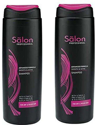 Modicare Salon Advance Formula Smooth & Shine Shampoo Pack Of 2 Each 200 ml(400 ml)