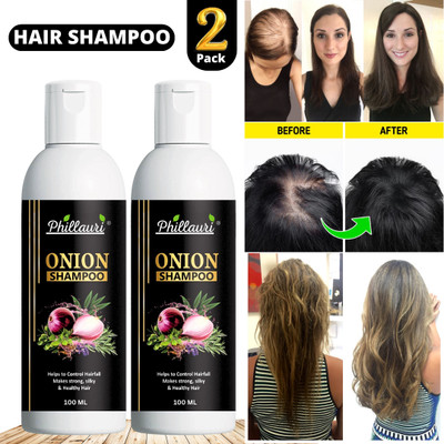 Phillauri Onion Shampoo For Hair fall Control(200 ml)