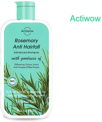 ACTIWOW Rosemary Anti Hair Fall Shampoo For Healthy Hair Roots(300 ml)