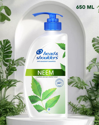 Head and Shoulders Neem, Anti Dandruff Shampoo 650ML(650 ml)