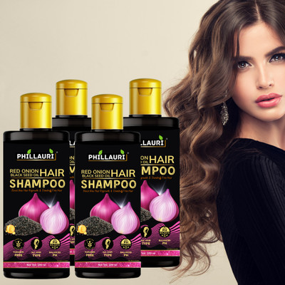 Phillauri Red Onion Blackseed Shampoo for Hair fall control & Hair Growth(400 ml)