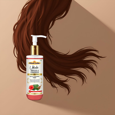 Utkrisht Khadi Hibiscus Fenugreek Shampoo with Natural Volumizing Herbs(200 ml)
