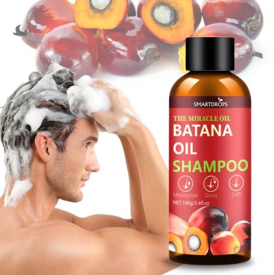 smartdrops Shampoo For Smooth And Shine Hair With Batana Oil And Rosemary Oil | Shampoo|(100 ml)