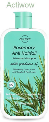 ACTIWOW Rosemary Shampoo For Strengthening Hair and Preventing Further Fall(300 ml)