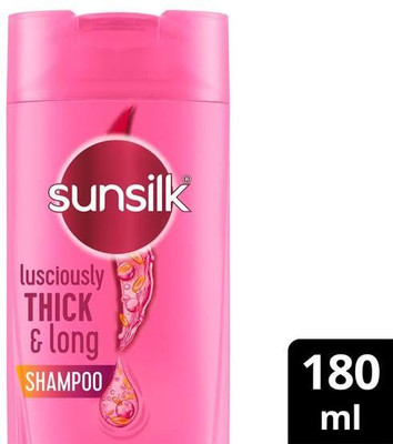 SUNSILK LUSCIOUSLY THICK & LONG HAIR SHAMPOO 180 ML(180 ml)