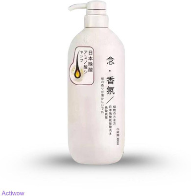 ACTIWOW Sakura Japanese Shampoo With Biotin Infusion, With Refreshing Fragrance(300 ml)