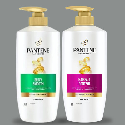 PANTENE Hair Science Silky Smooth Shampoo with Vitamin E (650 ml) 018(650 ml)